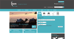 Desktop Screenshot of item-voyage.fr