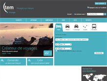 Tablet Screenshot of item-voyage.fr
